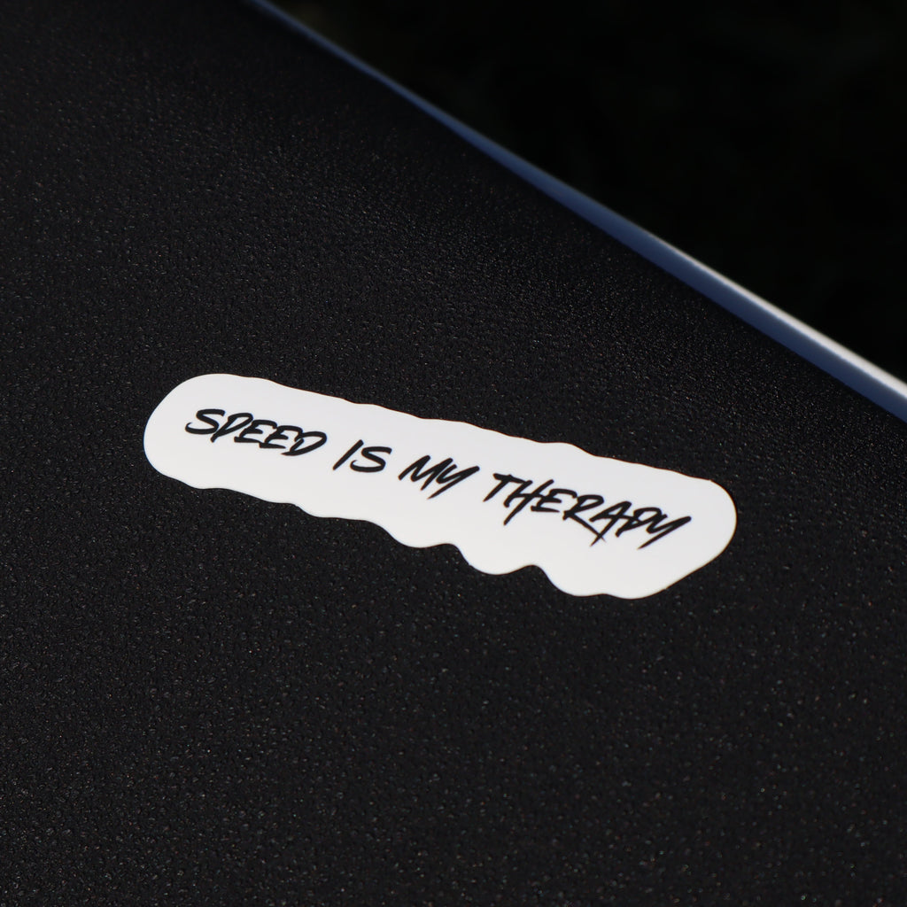 Sticker - SPEED IS MY THERAPY
